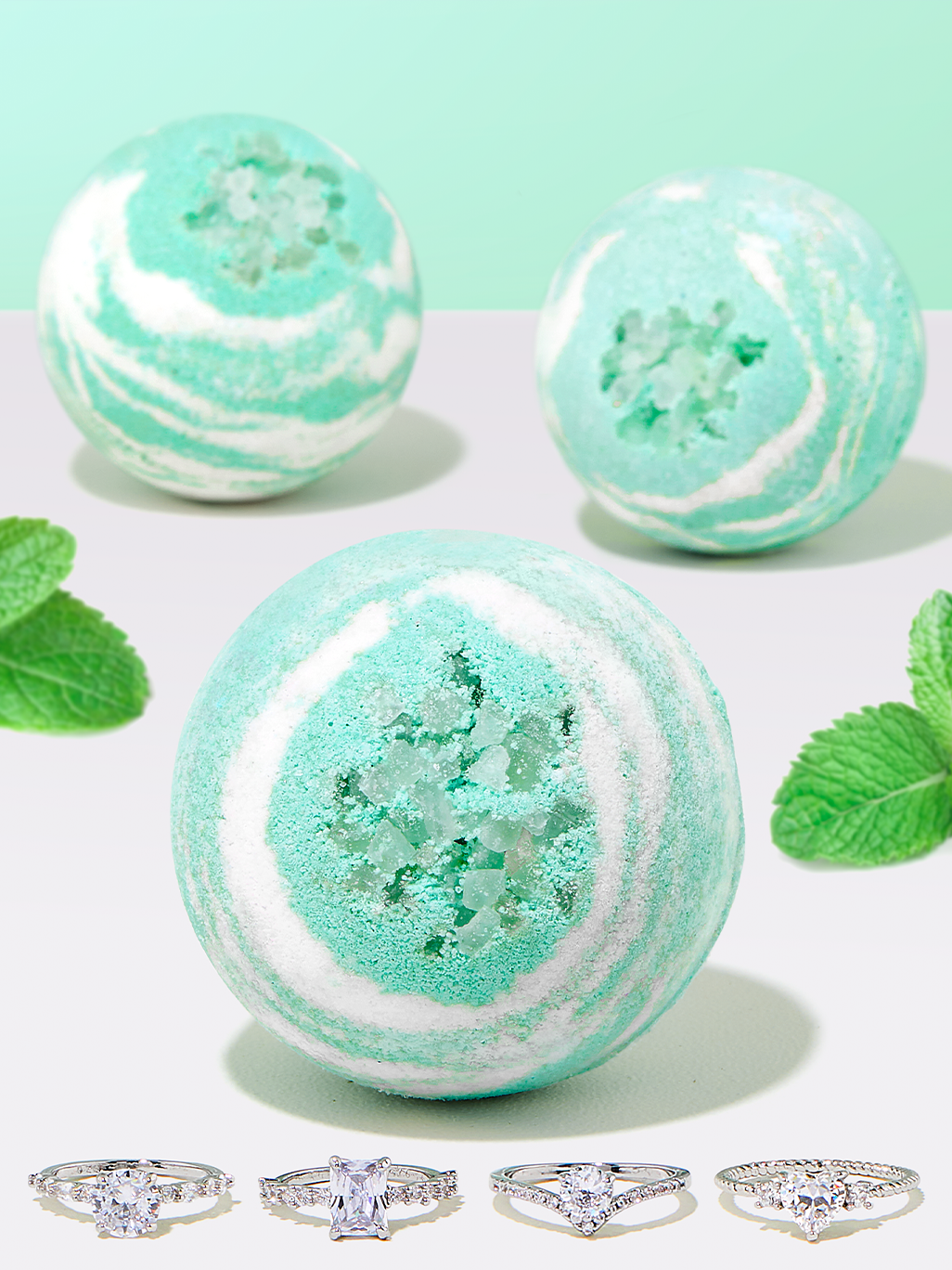 Eucalyptus Bath Bomb - Ring Collection