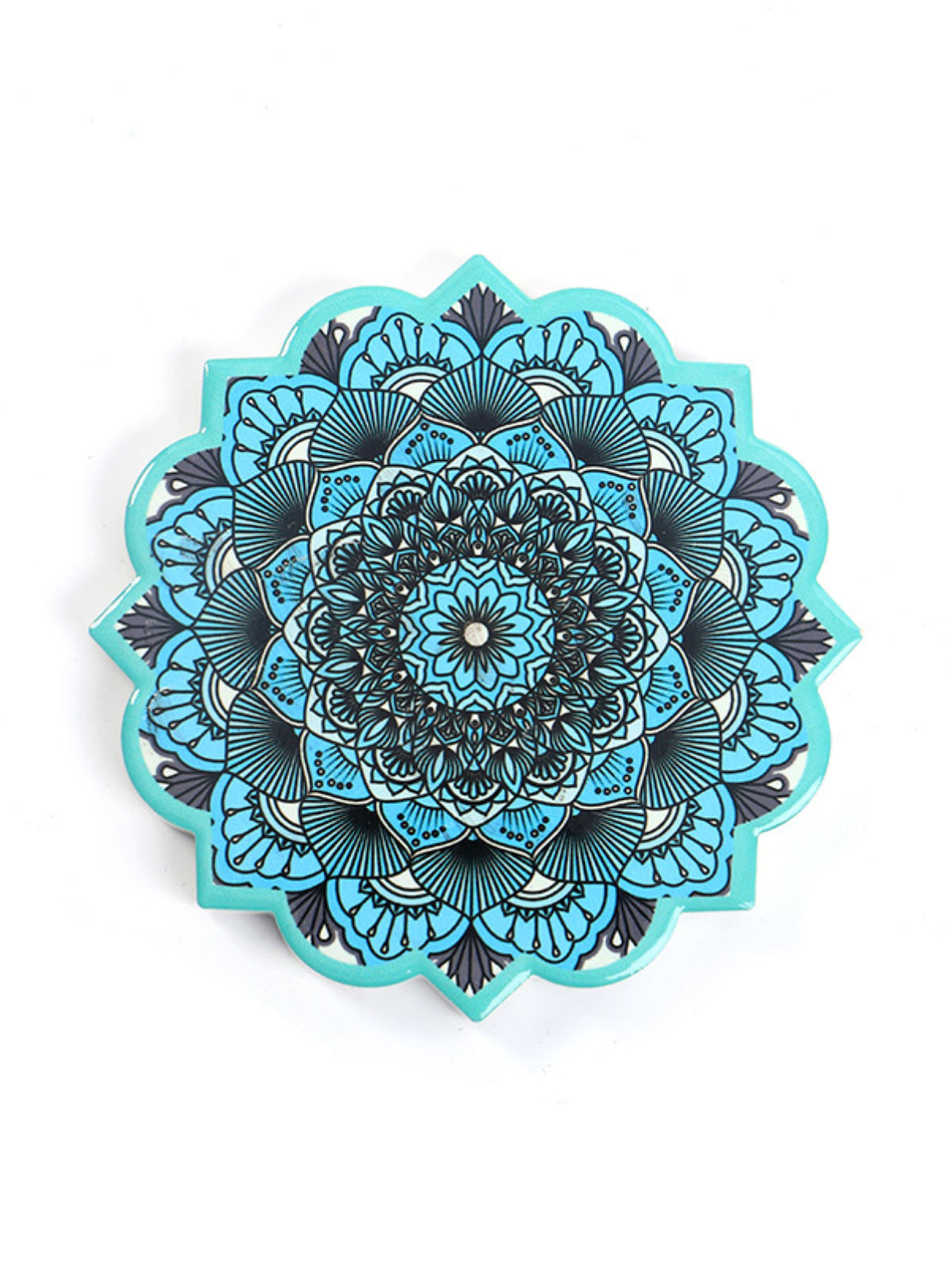 Mandala Ceramic Coaster