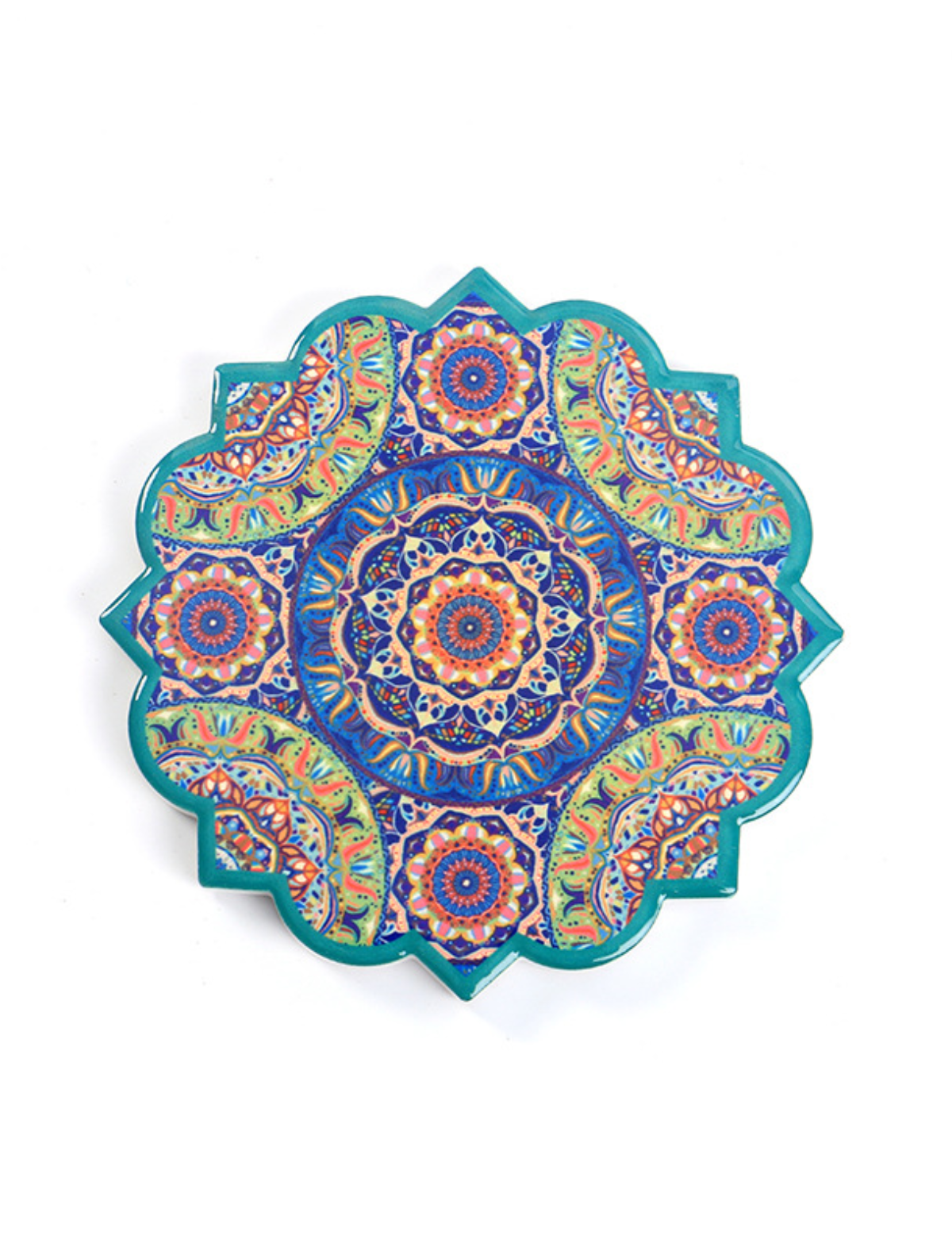 Mandala Ceramic Coaster